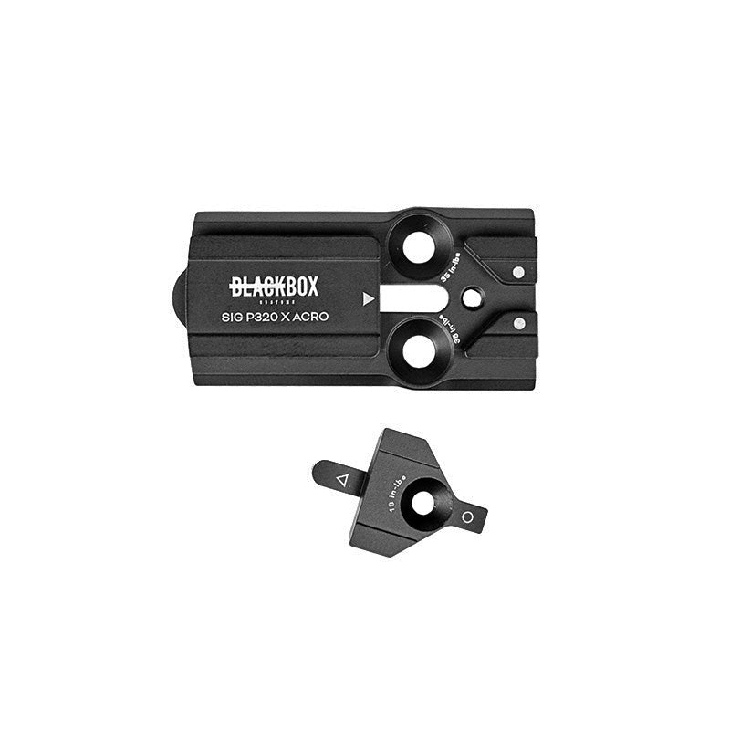 Black Box Customs - Sig P320 Optic Adapter Plate - Aimpoint ACRO